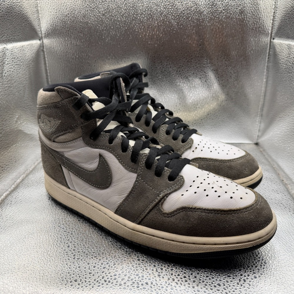 Size 10‎ Air Jordan 1 Retro OG High Washed Black Mens Athletic Shoes DZ5485-051